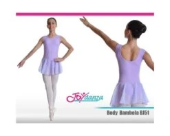 Body Danza Bambina Con Gonna