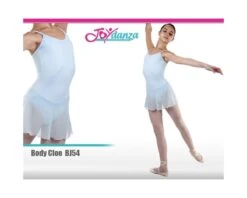 Body Danza Con Gonna Per Bambine