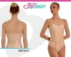 Body Danza Rete E Lycra Grafato