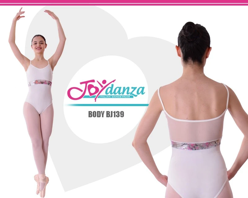 Body Per Danza Con Inserti Rete 2 Body Per Danza Con Inserti Rete - immagine 2