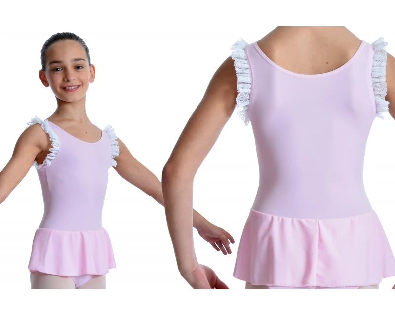 Body Danza Rosa Bambina 2 Body Danza Rosa Bambina - immagine 2