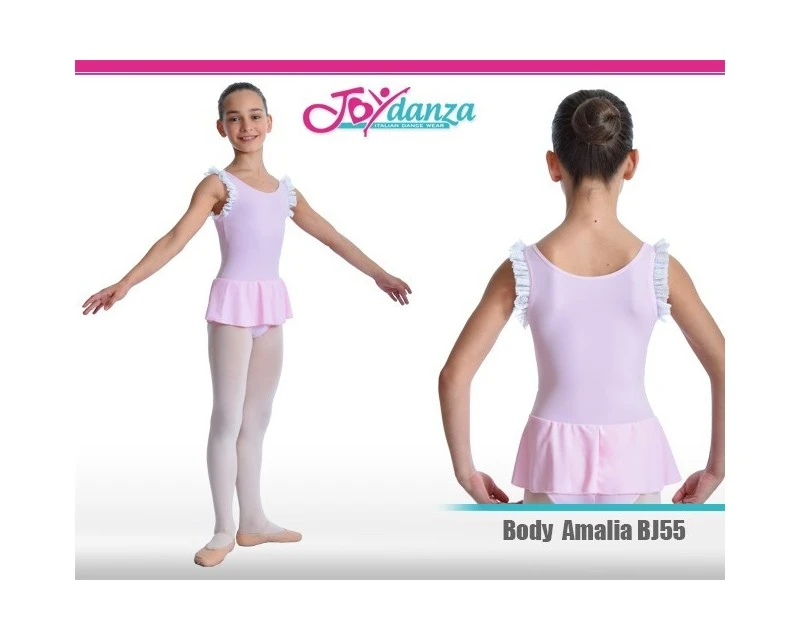 Body Danza Rosa Bambina 1 Body Danza Rosa Bambina