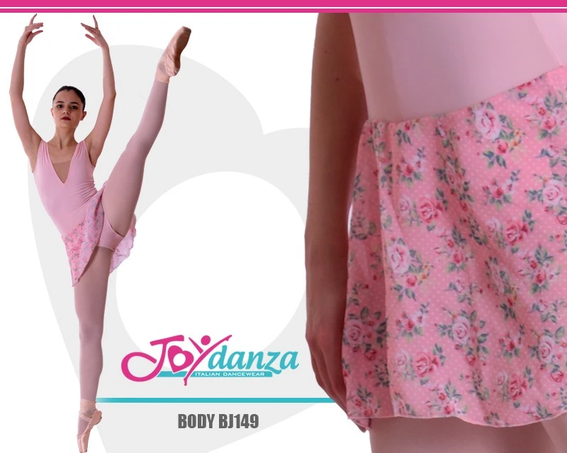 Body Danza Con Gonna A Fiori 2 Body Danza Con Gonna A Fiori - immagine 2