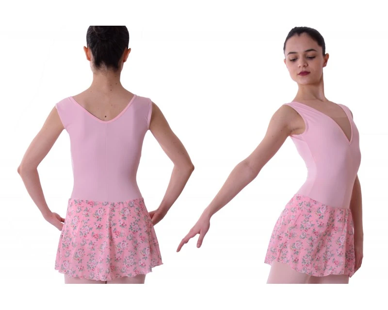 Body Danza Con Gonna A Fiori 3 Body Danza Con Gonna A Fiori - immagine 3