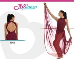 Body Danza Con Gonna Lunga A Ruota