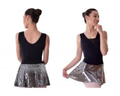Body Danza Con Gonna In Paillettes 5 Body Danza Con Gonna In Paillettes -Joydanza body gonna paillettes 2