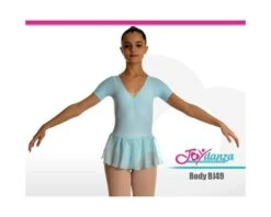 Body Con Gonnellino Danza Classica -Joydanza body gonnellino danza classica 2