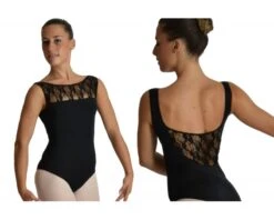 Body Danza Con Inserti In Pizzo -Joydanza body inserti pizzo 3