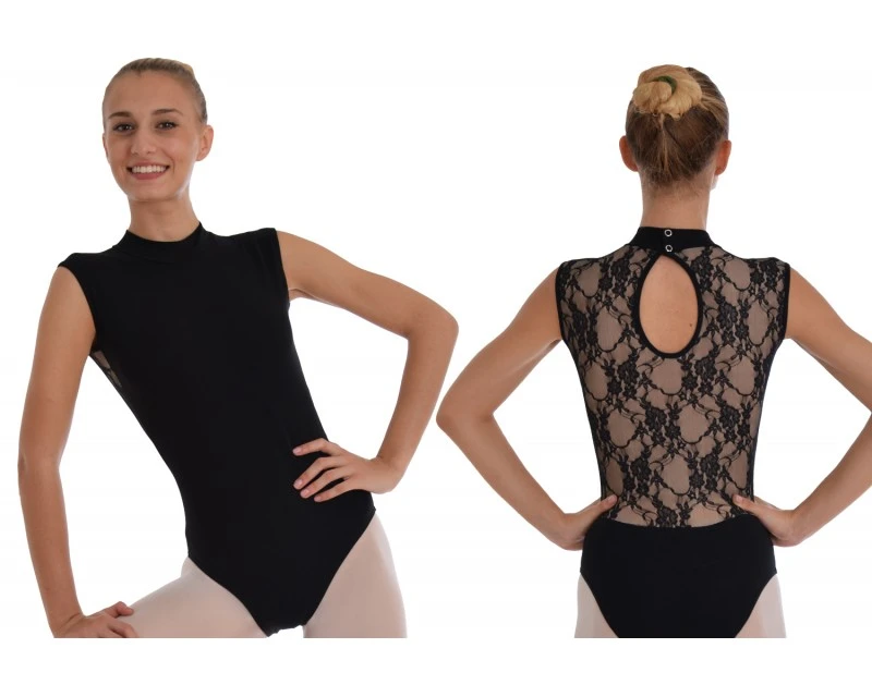 Body Danza Con Schiena In Pizzo 3 Body Danza Con Schiena In Pizzo - immagine 3