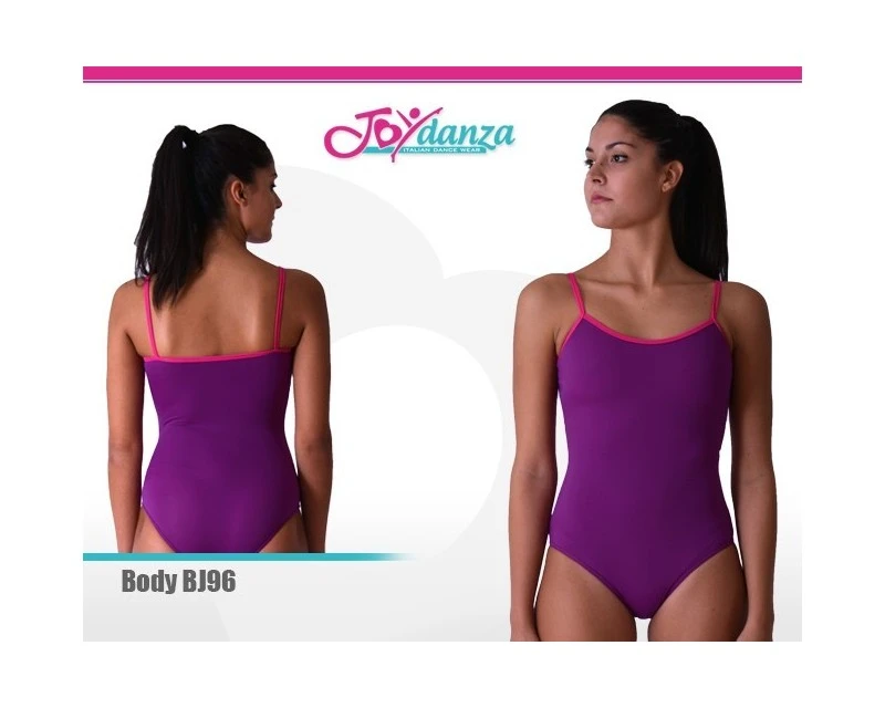 Body Danza Spalline Colorate 2 Body Danza Spalline Colorate - immagine 2