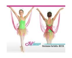 Costume Farfalla Con Ali Di Velo