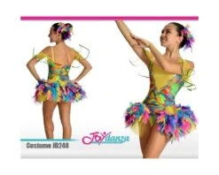 Costume Uccello Colorato