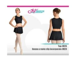 Top E Gonna A Ruota Con Slip Incorporato