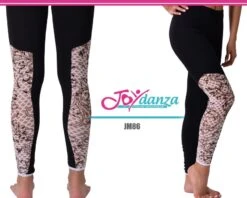 Top E Pantacollant Con Inserti -Joydanza top pantacollant inserti rete 2