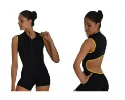 Body Tuta Danza Moderna A Pantaloncino 5 Body Tuta Danza Moderna A Pantaloncino -Joydanza tuta danza moderna pantaloncino cerniera 2
