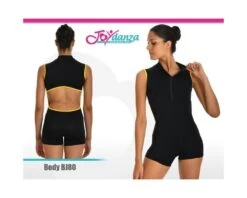 Body Tuta Danza Moderna A Pantaloncino