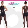 Tuta Danza Moderna Rete E Lycra
