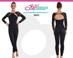 Tuta Danza Spalle In Floccato